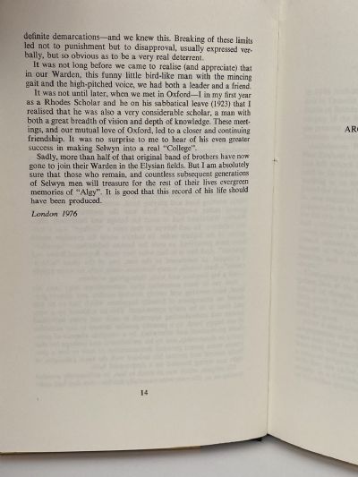 ARCHDEACON L.G. WHITEHEAD: A Biography