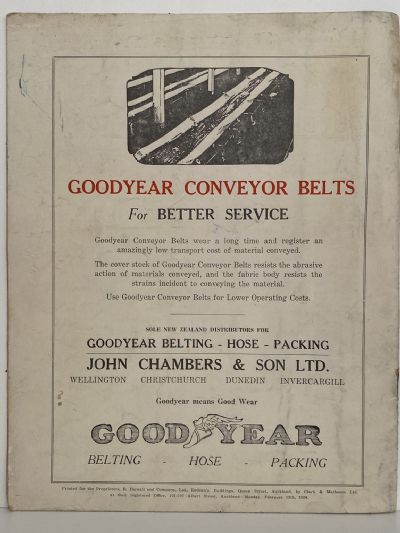 OLD MAGAZINE: The New Zealand Engineer Vol. 2, No. 11 - 15 February 1926