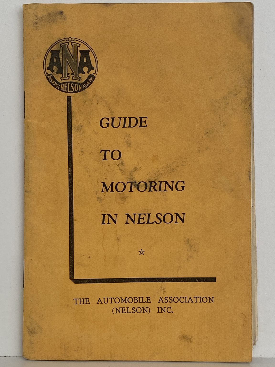 Automobile Association GUIDE TO MOTORING IN NELSON