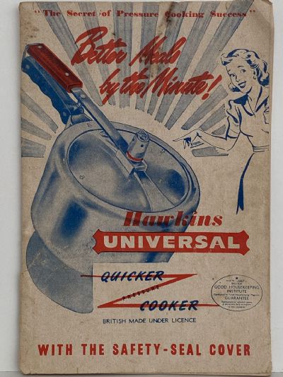 VINTAGE COOK BOOK: Hawkins Universal Cooker