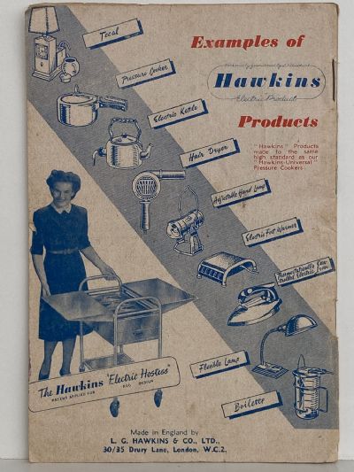 VINTAGE COOK BOOK: Hawkins Universal Cooker