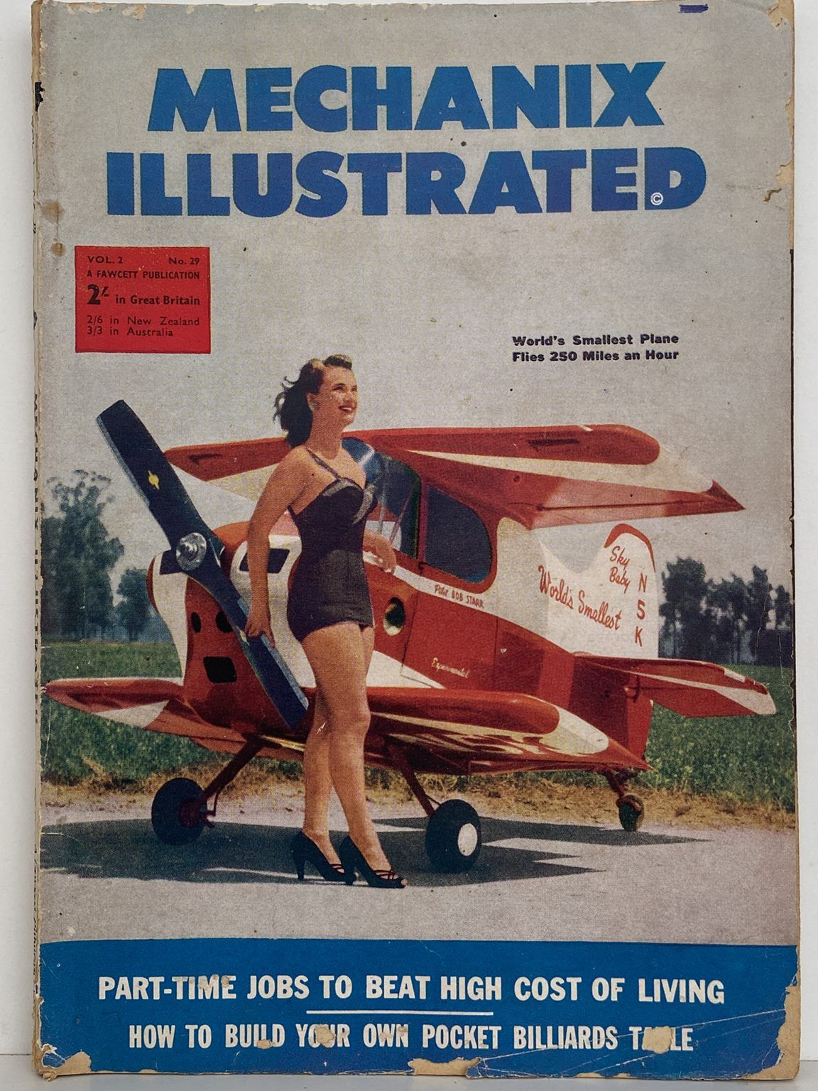 VINTAGE MAGAZINE: Mechanix Illustrated, Vol 2, No. 29 - April 1953