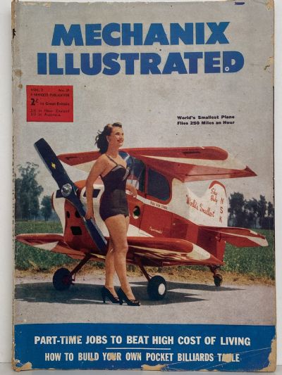 VINTAGE MAGAZINE: Mechanix Illustrated, Vol 2, No. 29 - April 1953 