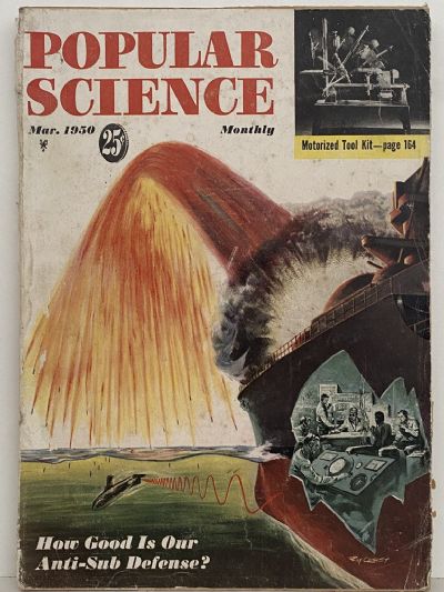 VINTAGE MAGAZINE: Popular Science - March 1950 