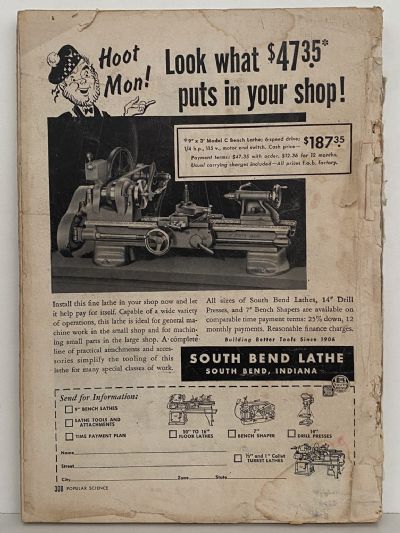 VINTAGE MAGAZINE: Popular Science - March 1950