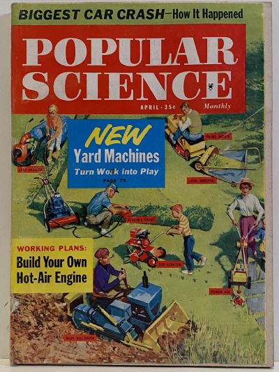 VINTAGE MAGAZINE: Popular Science, Vol. 178, No. 4 - April 1961 