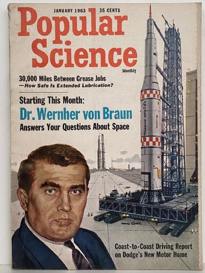 VINTAGE MAGAZINE: Popular Science, Vol. 182, No. 1 - January 1963 