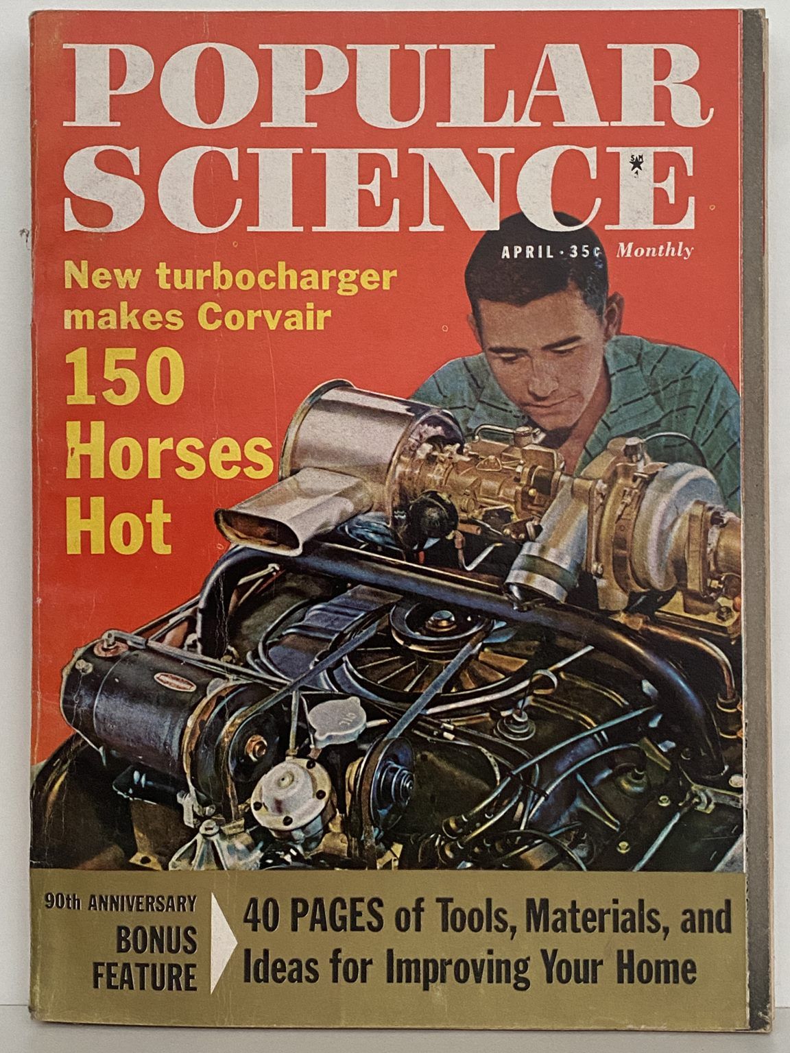 VINTAGE MAGAZINE: Popular Science, Vol. 180, No. 4 - April 1962