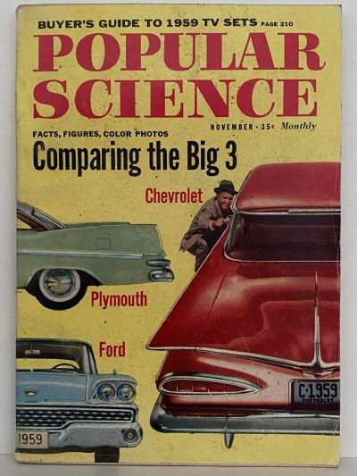 VINTAGE MAGAZINE: Popular Science, Vol. 173, No. 5 - November 1958 