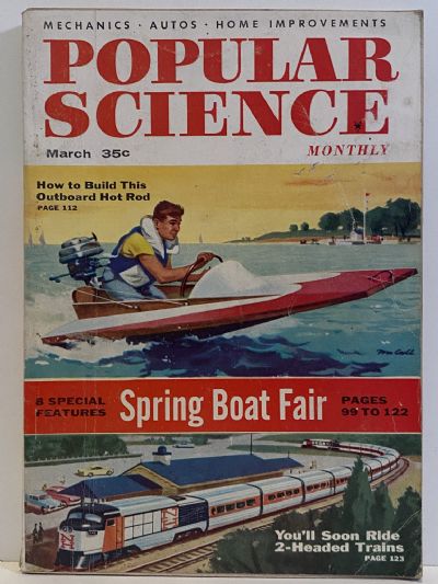 VINTAGE MAGAZINE: Popular Science, Vol. 168, No. 3 - March 1956 