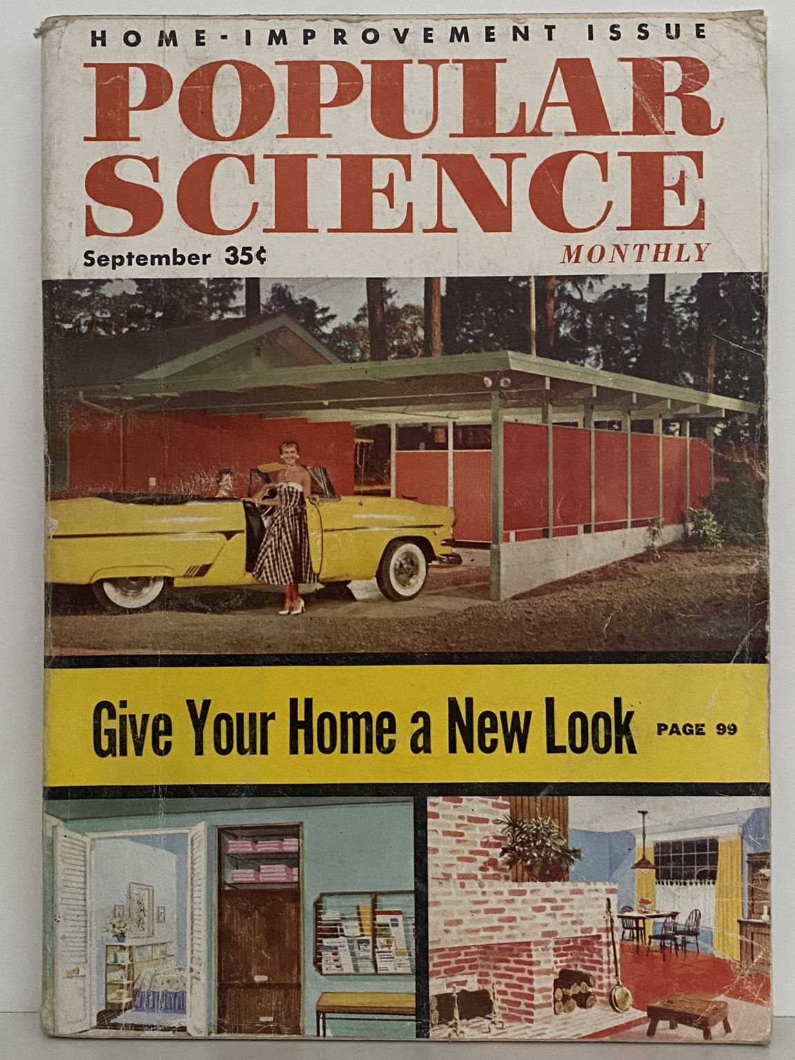 VINTAGE MAGAZINE: Popular Science, Vol. 167, No. 3 - September 1955