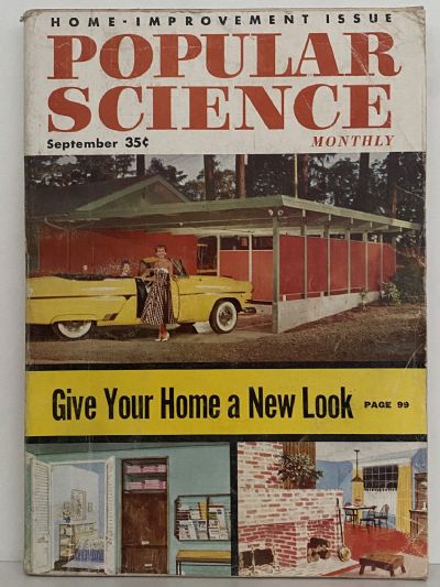 VINTAGE MAGAZINE: Popular Science, Vol. 167, No. 3 - September 1955 