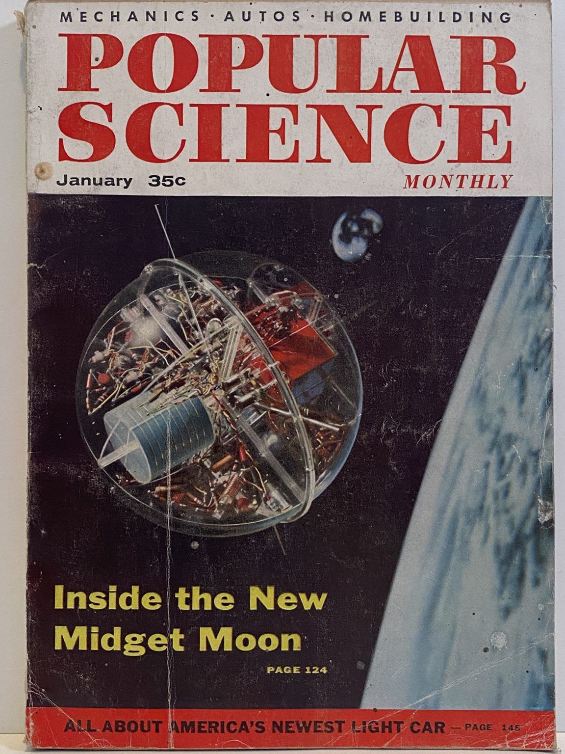 VINTAGE MAGAZINE: Popular Science, Vol. 168, No. 1 - January 1956