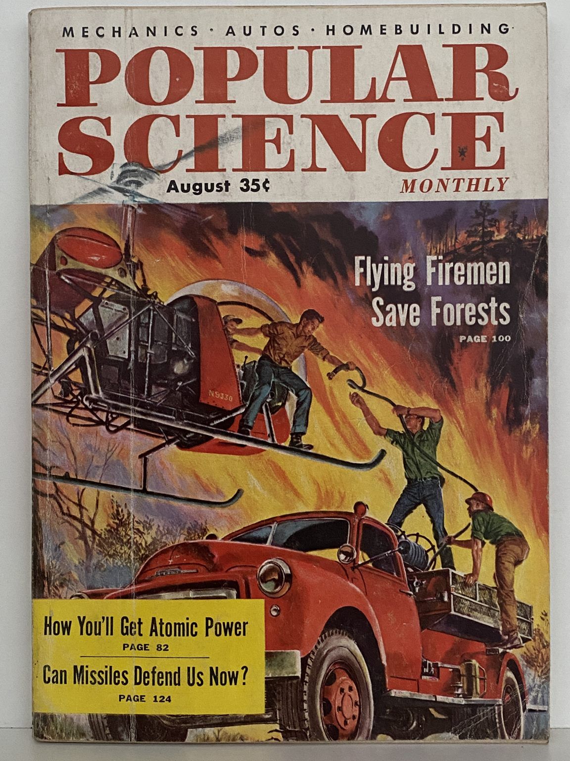 VINTAGE MAGAZINE: Popular Science, Vol. 167, No. 2 - August 1955