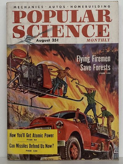 VINTAGE MAGAZINE: Popular Science, Vol. 167, No. 2 - August 1955 