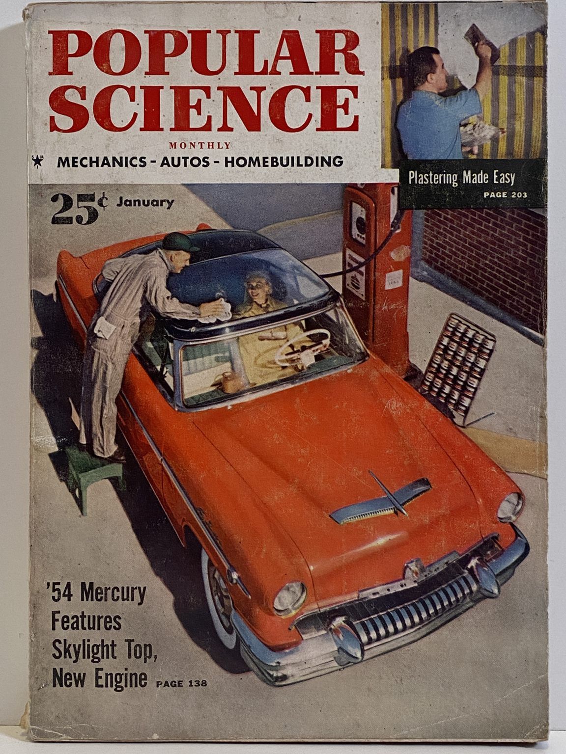 VINTAGE MAGAZINE: Popular Science, Vol. 164, No. 1 - January 1954