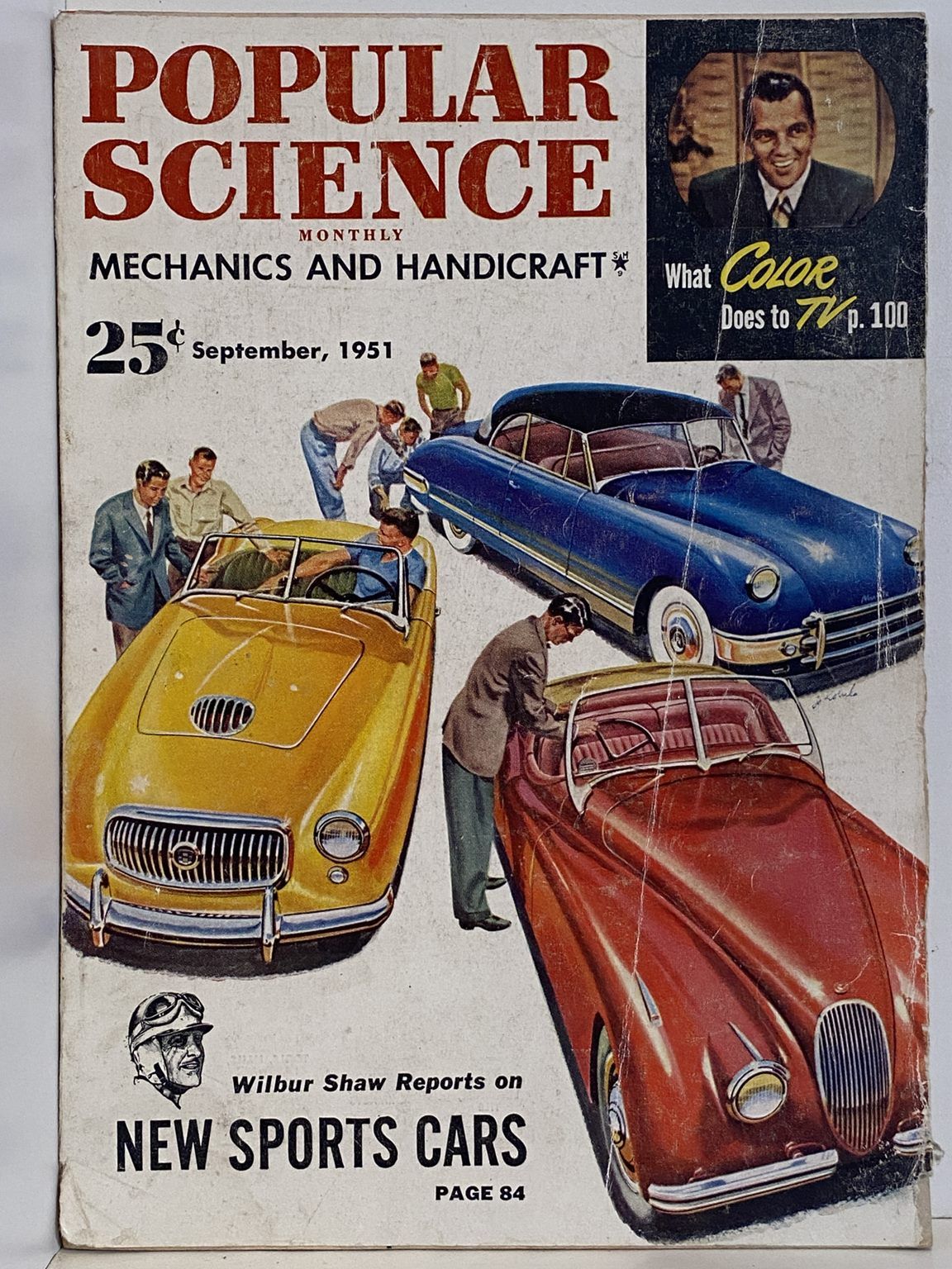 VINTAGE MAGAZINE: Popular Science, Vol. 159, No. 3 - September 1951
