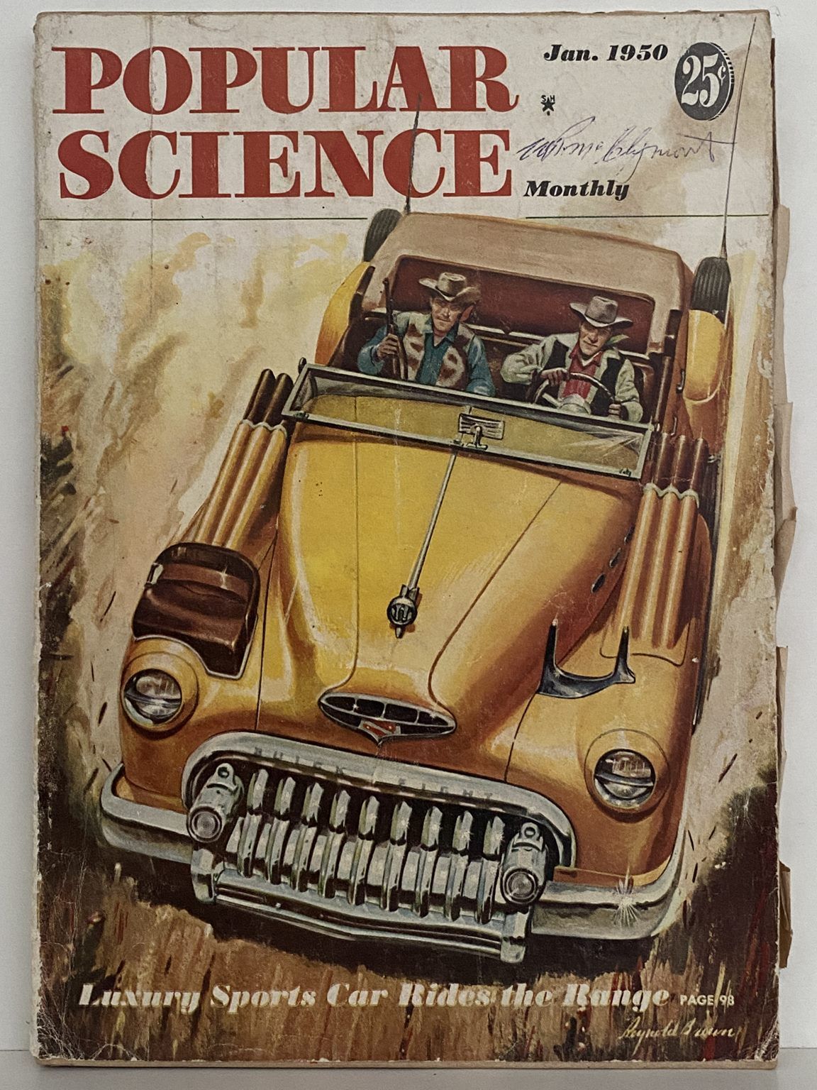 VINTAGE MAGAZINE: Popular Science, Vol. 156, No. 1 - January 1950
