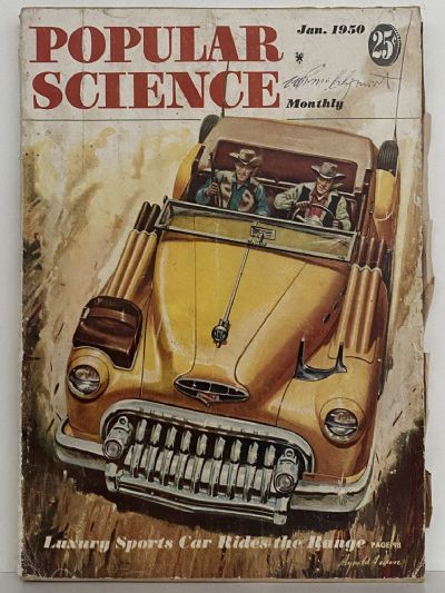 VINTAGE MAGAZINE: Popular Science, Vol. 156, No. 1 - January 1950 