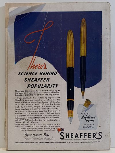 VINTAGE MAGAZINE: Popular Science, Vol. 147, No. 2 - August 1945