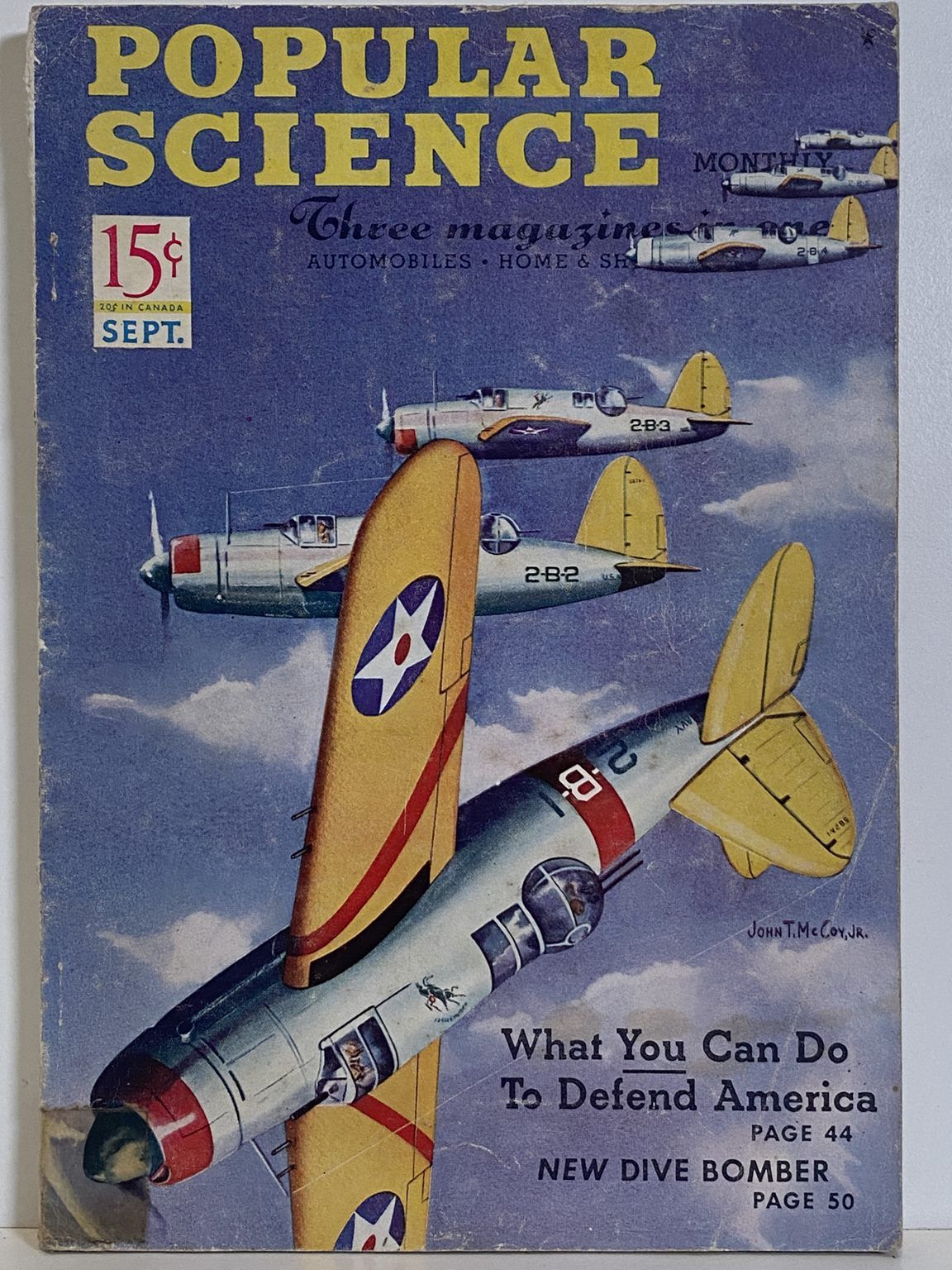 VINTAGE MAGAZINE: Popular Science, Vol. 139, No. 3 - September 1941