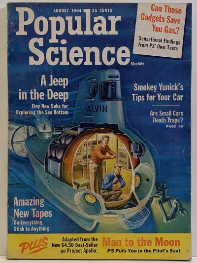 VINTAGE MAGAZINE: Popular Science, Vol. 185, No. 2 - August 1964 
