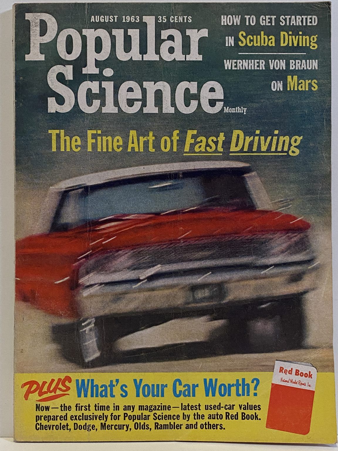 VINTAGE MAGAZINE: Popular Science, Vol. 183, No. 2 - August 1963