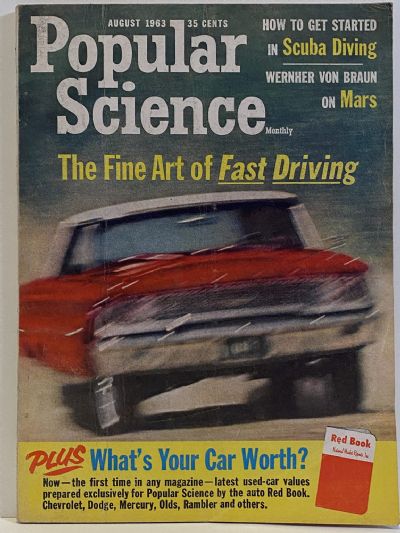 VINTAGE MAGAZINE: Popular Science, Vol. 183, No. 2 - August 1963 