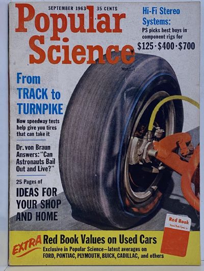VINTAGE MAGAZINE: Popular Science, Vol. 183, No. 3 - September 1963 
