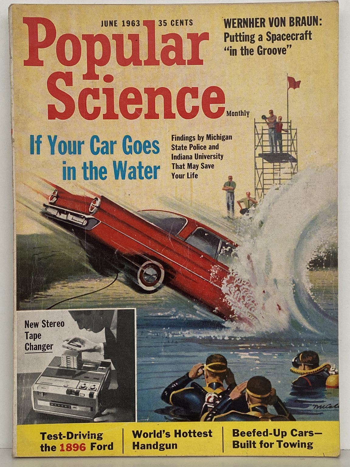 VINTAGE MAGAZINE: Popular Science, Vol. 182, No. 6 - June 1963