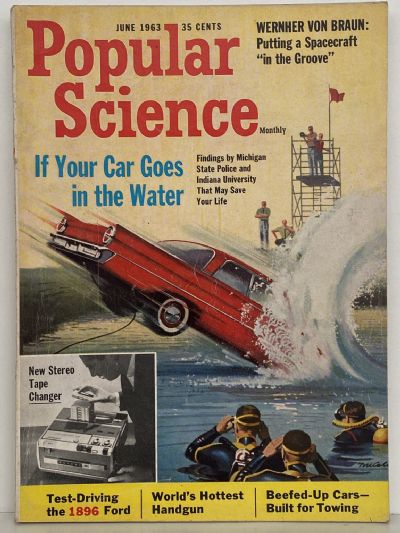VINTAGE MAGAZINE: Popular Science, Vol. 182, No. 6 - June 1963 