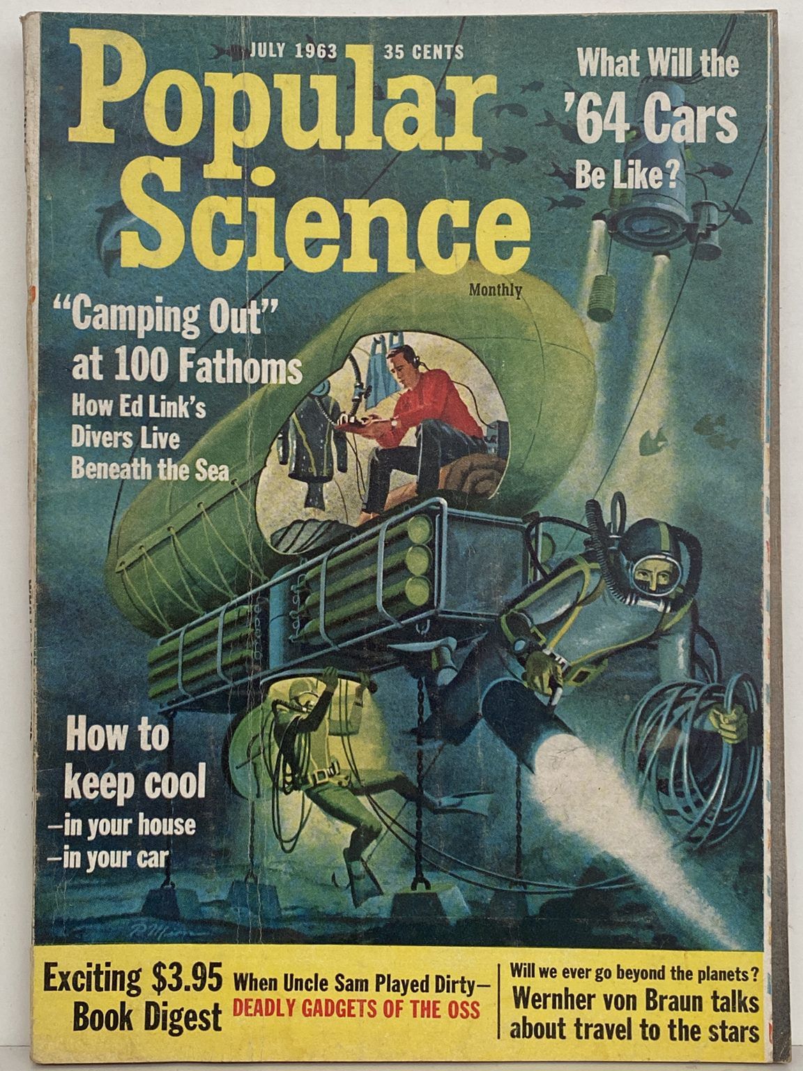 VINTAGE MAGAZINE: Popular Science, Vol. 183, No. 1 - July 1963