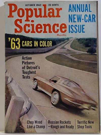VINTAGE MAGAZINE: Popular Science, Vol. 181, No. 4 - October 1962 