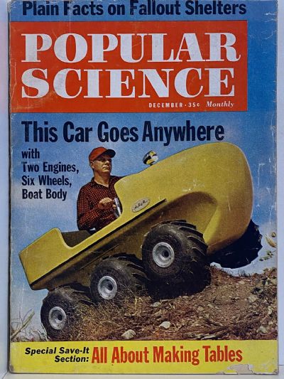 VINTAGE MAGAZINE: Popular Science, Vol. 179, No. 6 - December 1961 