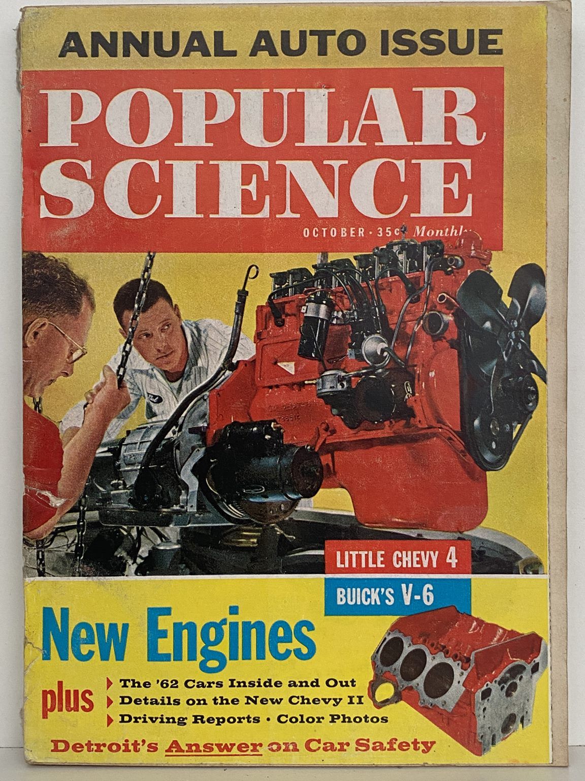 VINTAGE MAGAZINE: Popular Science, Vol. 179, No. 4 - October 1961