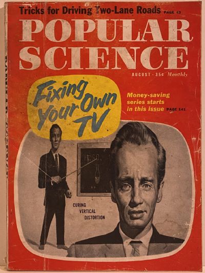 VINTAGE MAGAZINE: Popular Science, Vol. 177, No. 2 - August 1960 