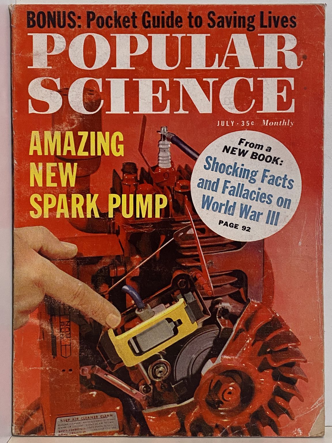 VINTAGE MAGAZINE: Popular Science, Vol. 179, No. 1 - July 1961