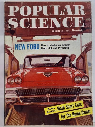 VINTAGE MAGAZINE: Popular Science, Vol. 171, No. 6 - December 1957 