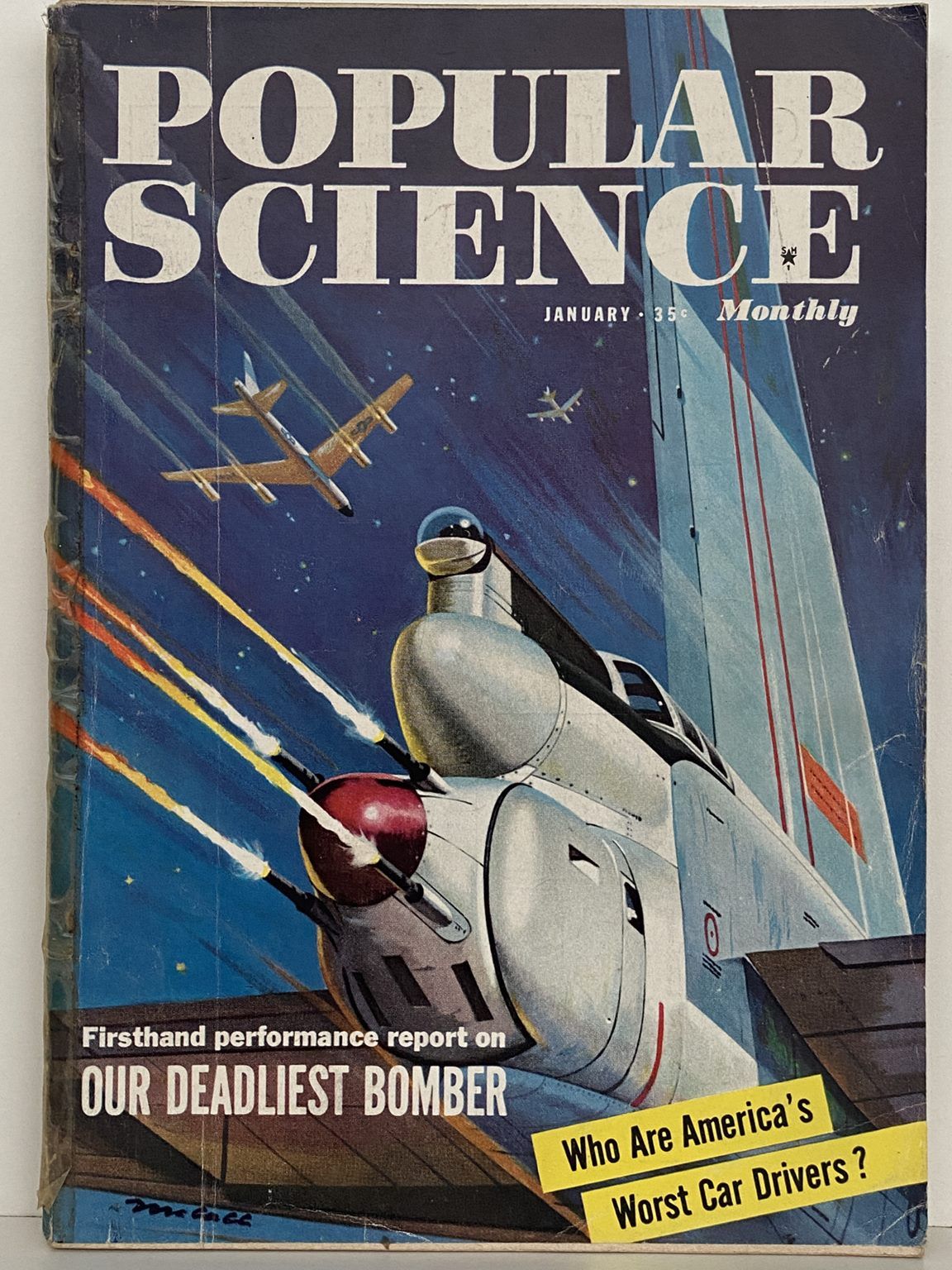 VINTAGE MAGAZINE: Popular Science, Vol. 170, No. 1 - January 1957