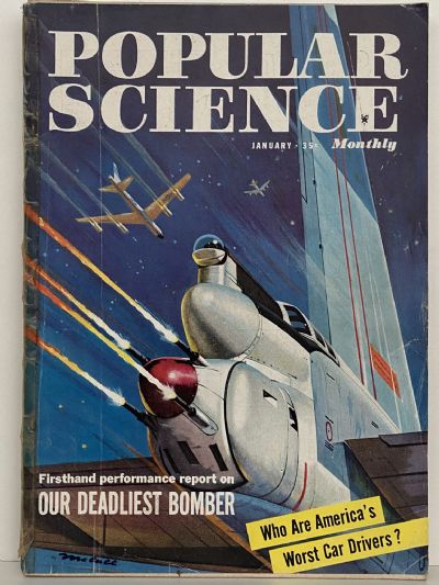 VINTAGE MAGAZINE: Popular Science, Vol. 170, No. 1 - January 1957 