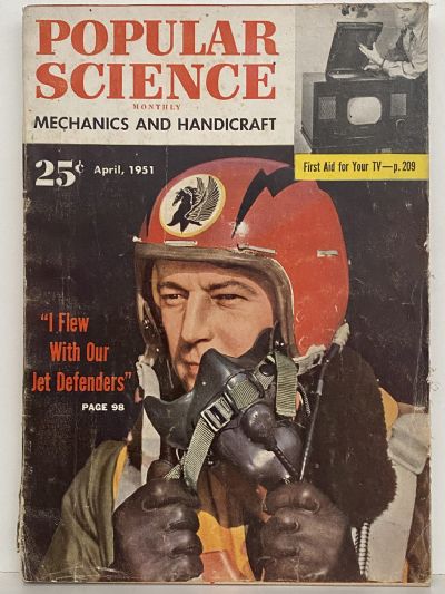 VINTAGE MAGAZINE: Popular Science, Vol. 158, No. 4 - April 1951 