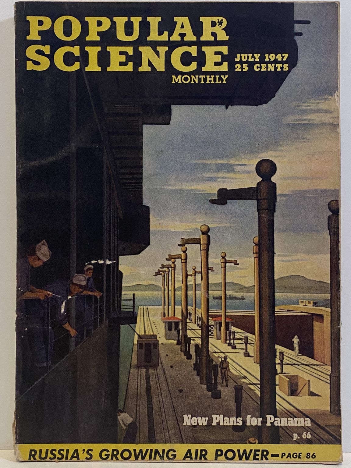 VINTAGE MAGAZINE: Popular Science, Vol. 151, No. 1 - July 1947