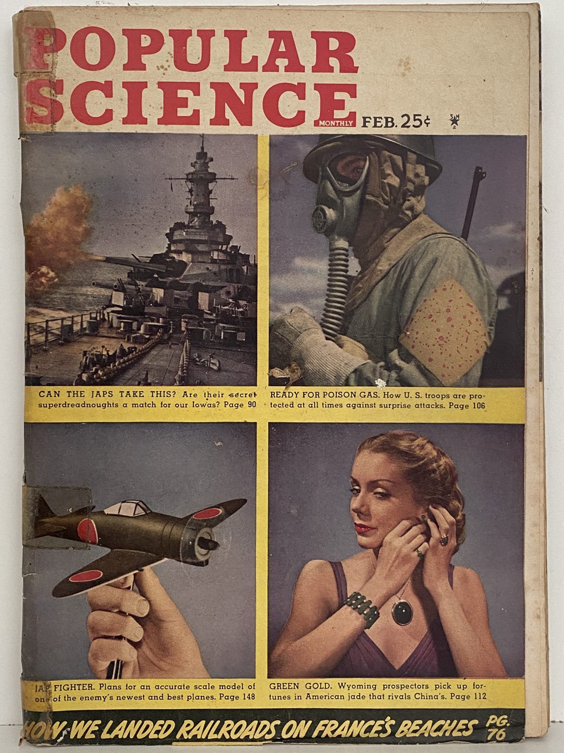 VINTAGE MAGAZINE: Popular Science, Vol. 146, No. 2 - February 1945