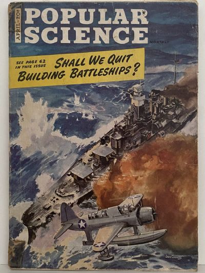 VINTAGE MAGAZINE: Popular Science, Vol. 142, No. 4 - April 1943 