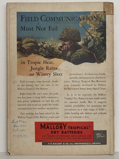 VINTAGE MAGAZINE: Popular Science, Vol 146, No. 3 - March 1945