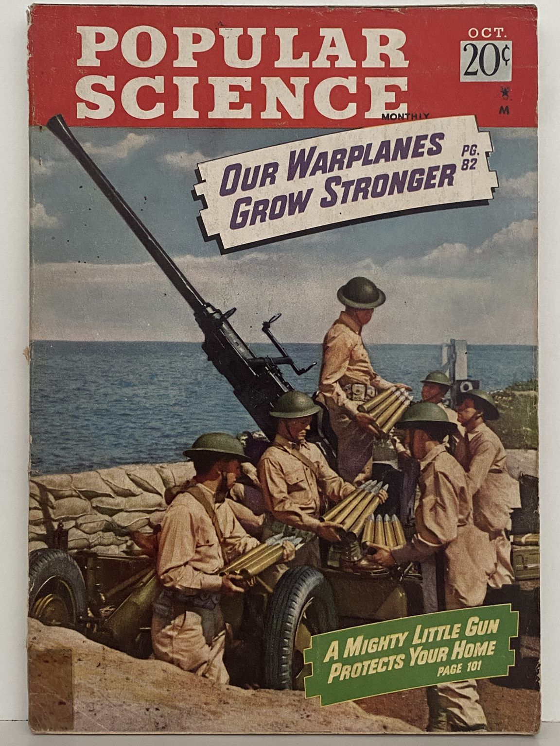 VINTAGE MAGAZINE: Popular Science, Vol. 141, No. 4 - October 1942