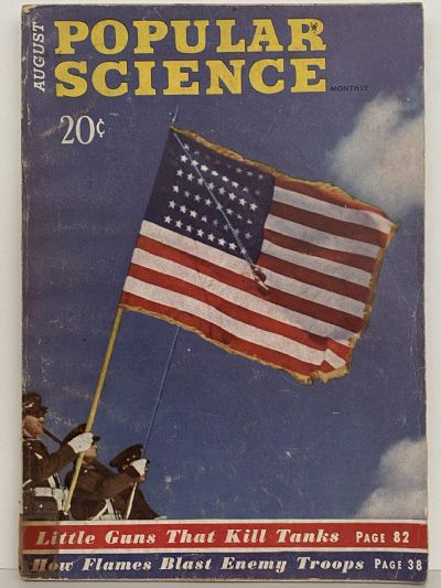 VINTAGE MAGAZINE: Popular Science, Vol 141, No 2 - August 1942 