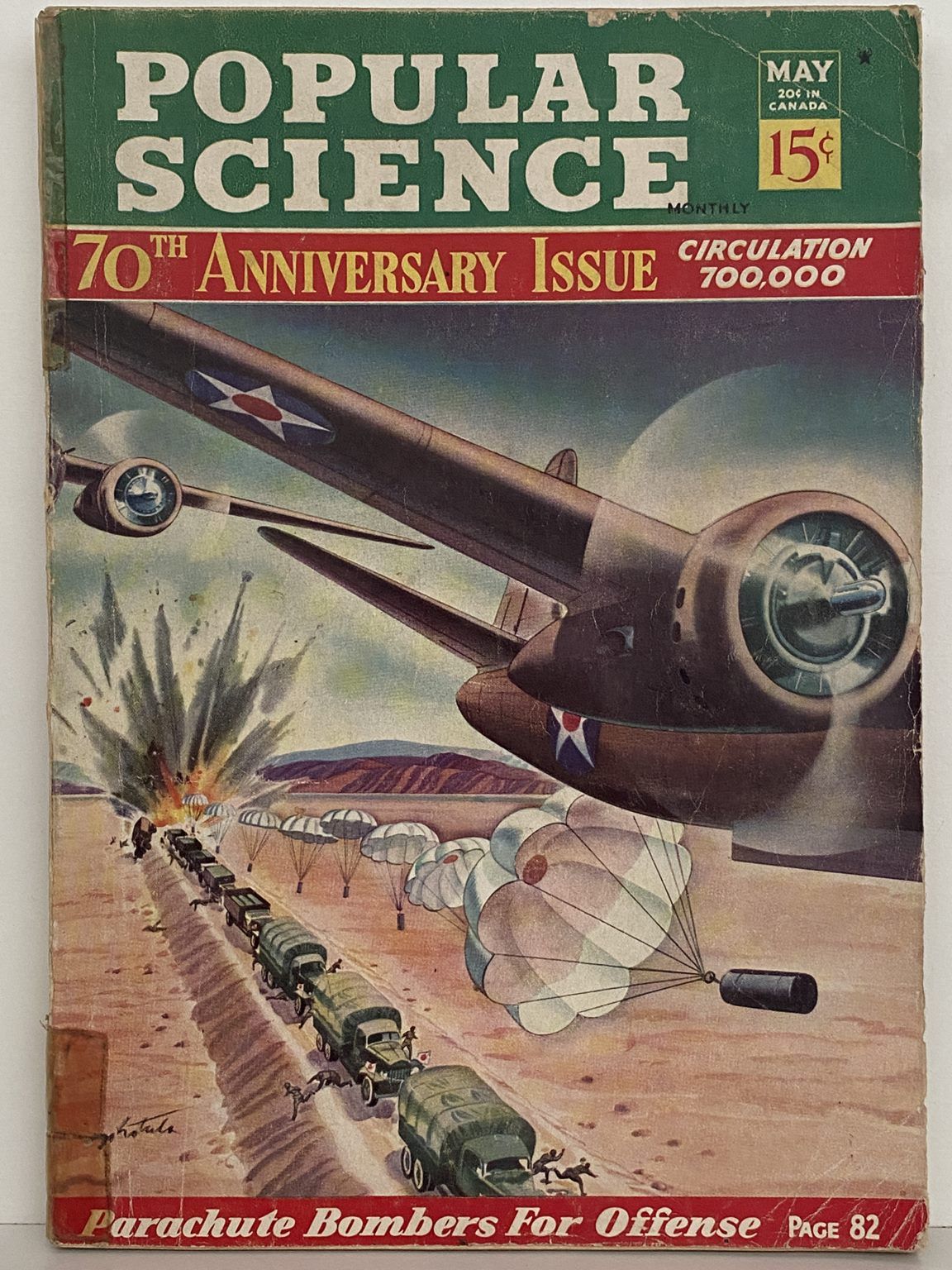 VINTAGE MAGAZINE: Popular Science, Vol 140, No 5. - May 1942