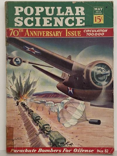 VINTAGE MAGAZINE: Popular Science, Vol 140, No 5. - May 1942 