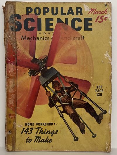 VINTAGE MAGAZINE: Popular Science, Vol 136, No 3. - May 1940 
